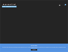 Tablet Screenshot of manantialdemusicas.com